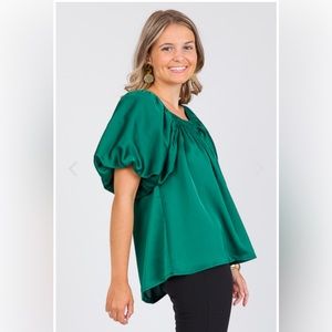 Entro, The Veronica Blouse, size large